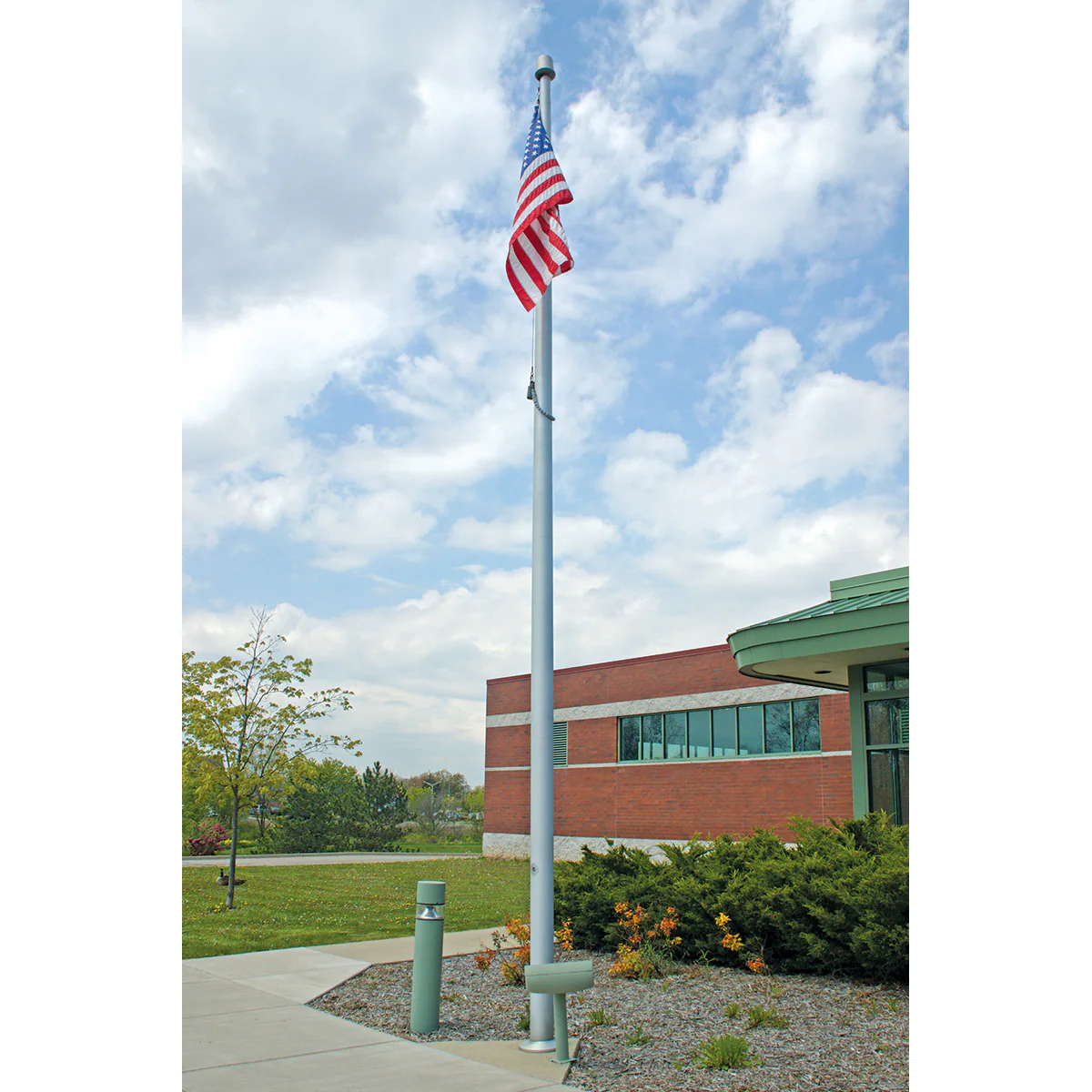 Aluminum Flagpole with Internal Rope & Cam Cleat | Heavy-Duty, Made in USA, Lifetime Warranty - Image 6