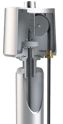 Aluminum Flagpole with Internal Cable Winch | Heavy-Duty, Made in USA, Lifetime Warranty - Image 4
