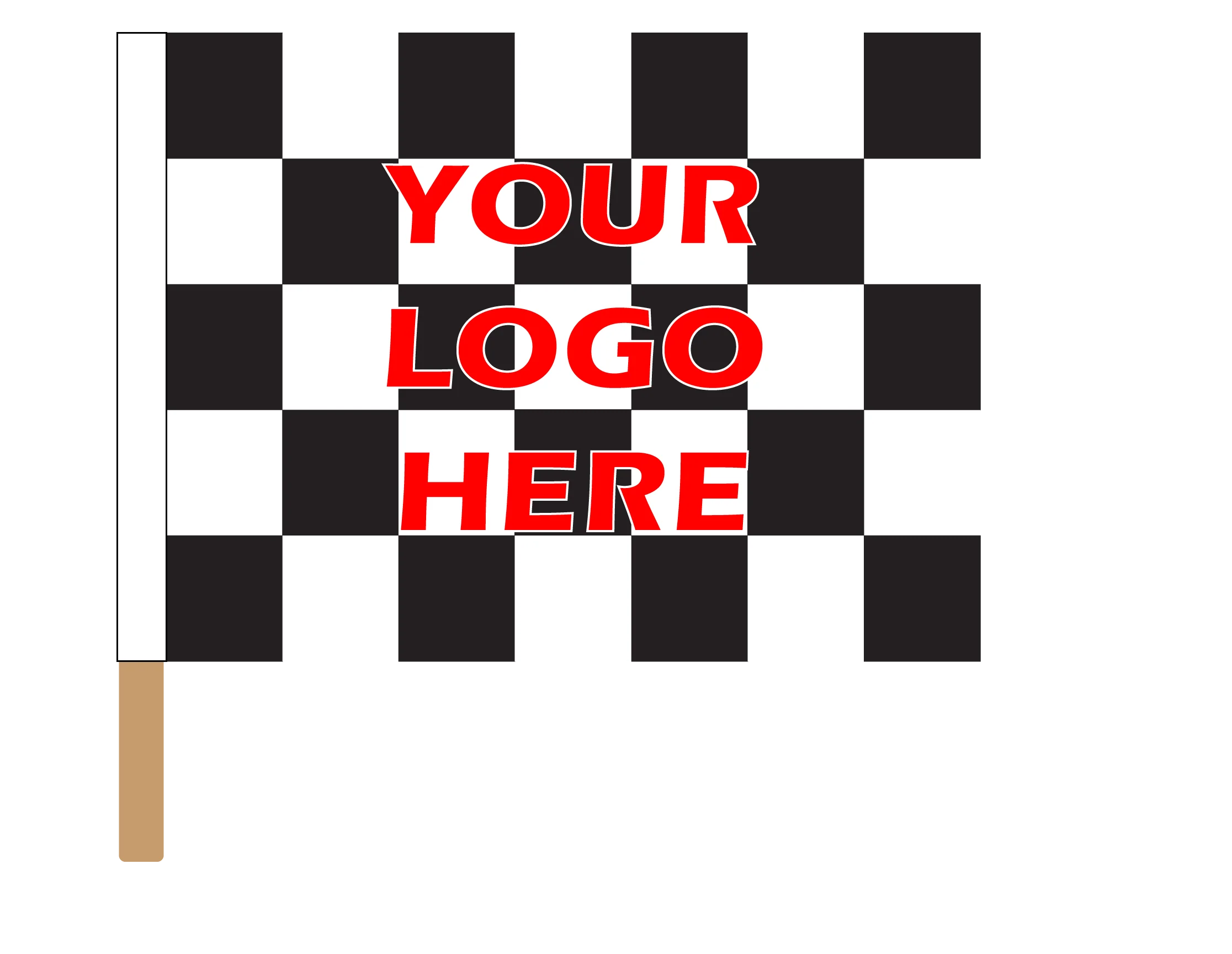 Custom Printed Checkered Race Flag - Single Reverse | Made in USA - Image 18
