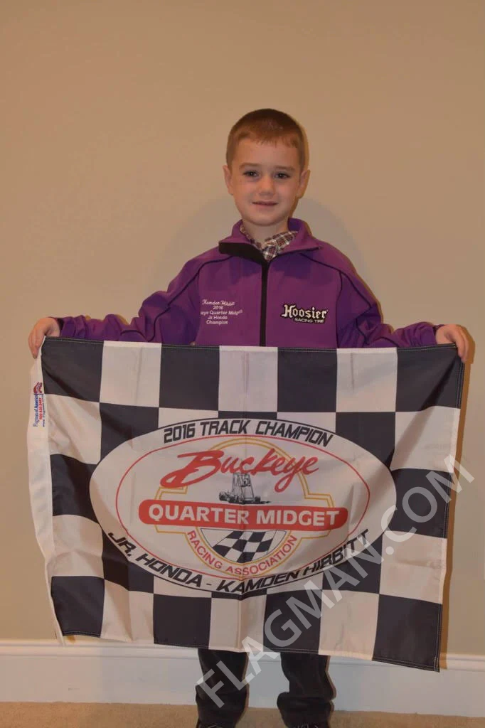 Custom Printed Checkered Race Flag - Single Reverse | Made in USA - Image 20