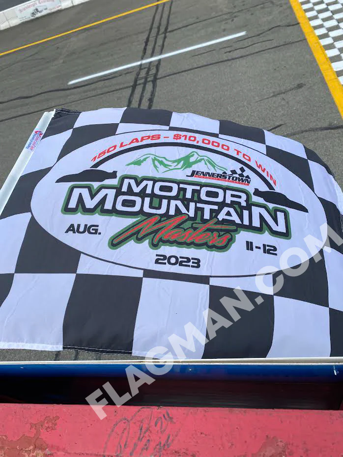 Custom Printed Checkered Race Flag - Single Reverse | Made in USA - Image 7