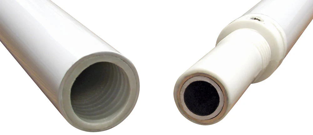 9' Aluminum Rotating Flagpole - White - Image 3