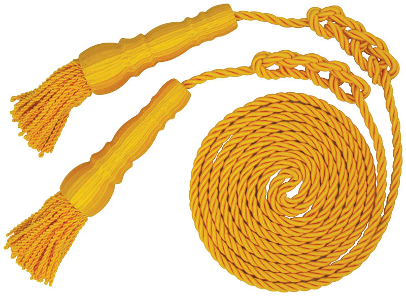 Complete Indoor Flag Presentation Accessory Kit | Oak Pole, Gold Base, Spear & Tassels - Image 5