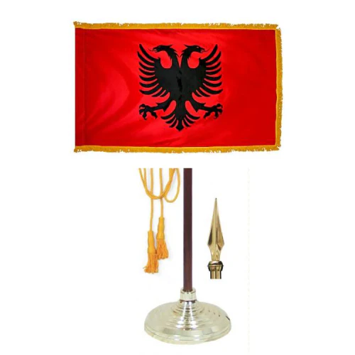 Albania Indoor / Parade Flag - Image 3
