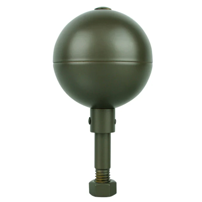 Aluminum Ball Flagpole Topper | Made in USA - Image 4