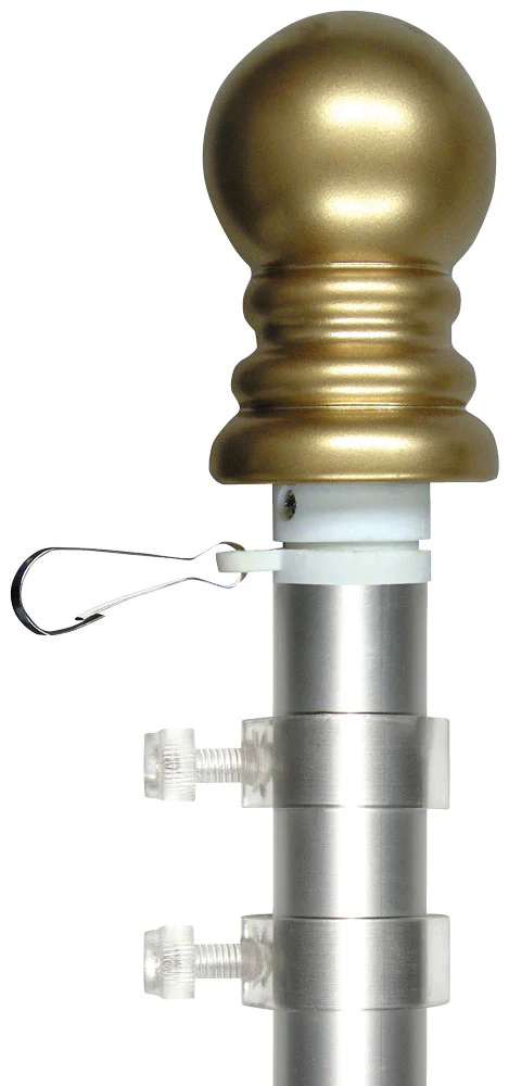 Tangle-Free Aluminum Flagpole for Outdoor Display - Image 3