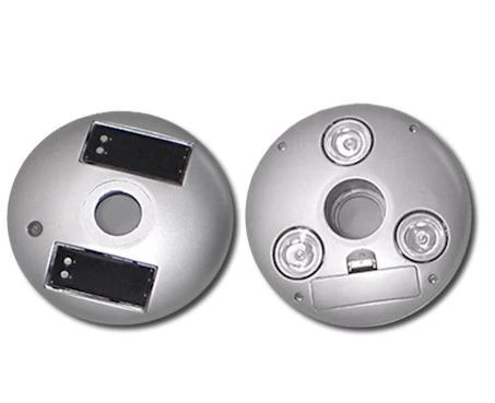 Aluminum Spinning Flagpole Set with Solar Light - Image 5