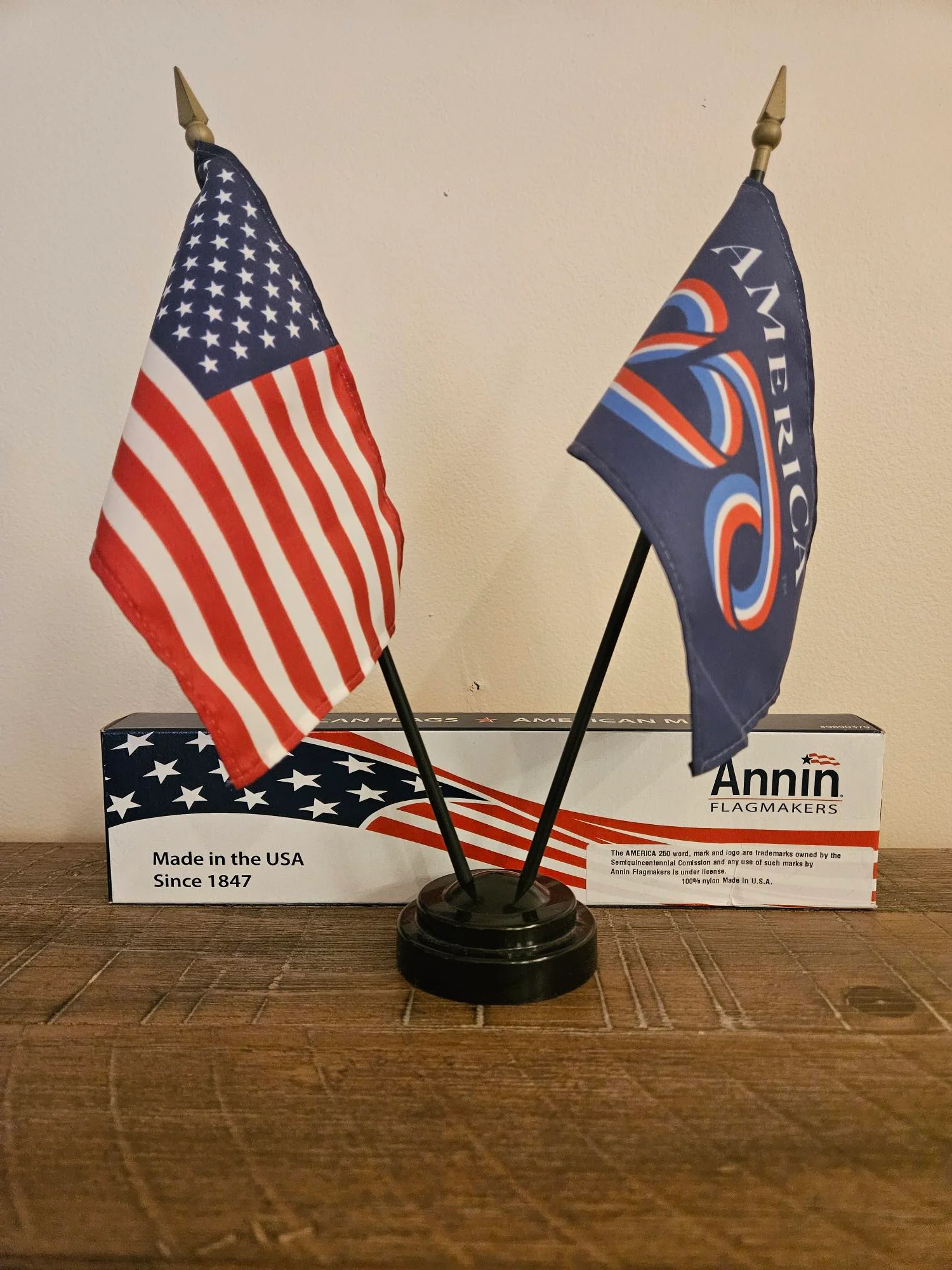America 250 & U.S. Stick Flag Bundle - Image 2