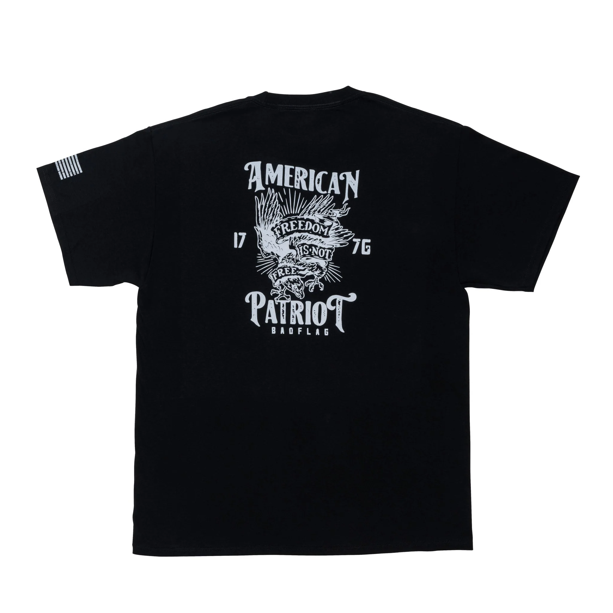 American Patriot Graphic Tee-Black *BadFlag* - Image 2