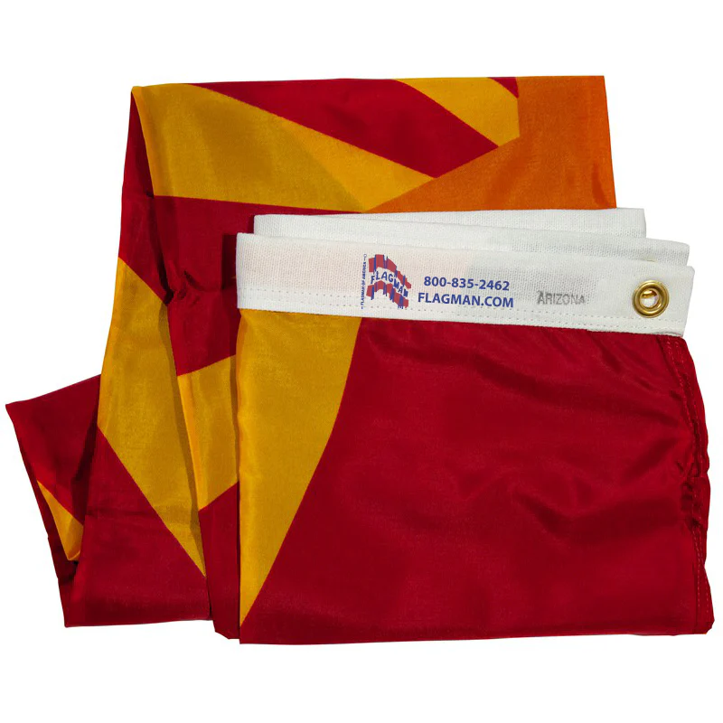 Arizona Outdoor Nylon State Flag | Made in USA | Low-Medium Wind Flag - Image 3