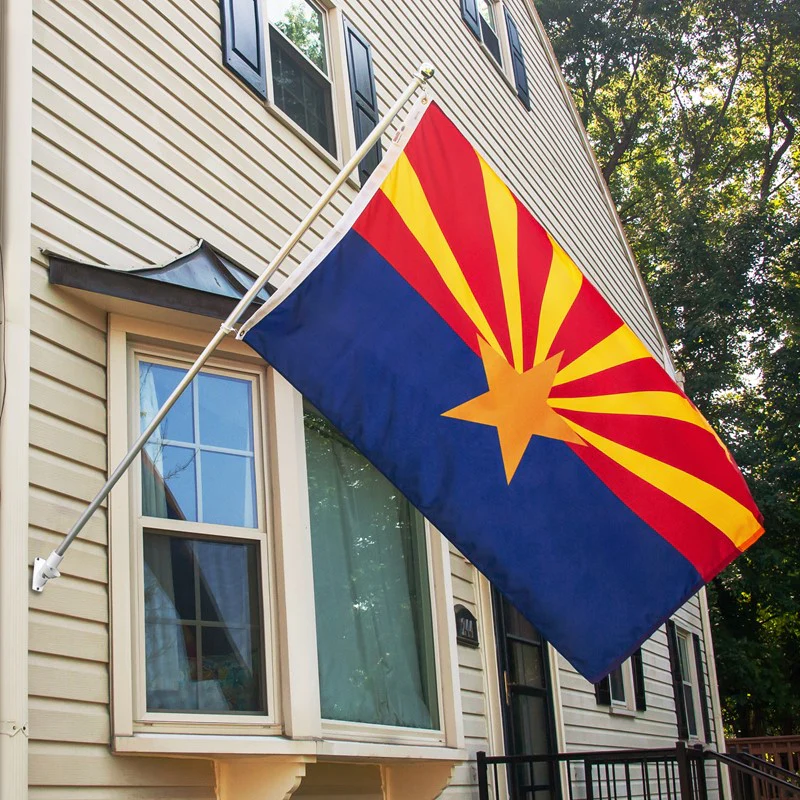 Arizona Outdoor Nylon State Flag | Made in USA | Low-Medium Wind Flag - Image 4