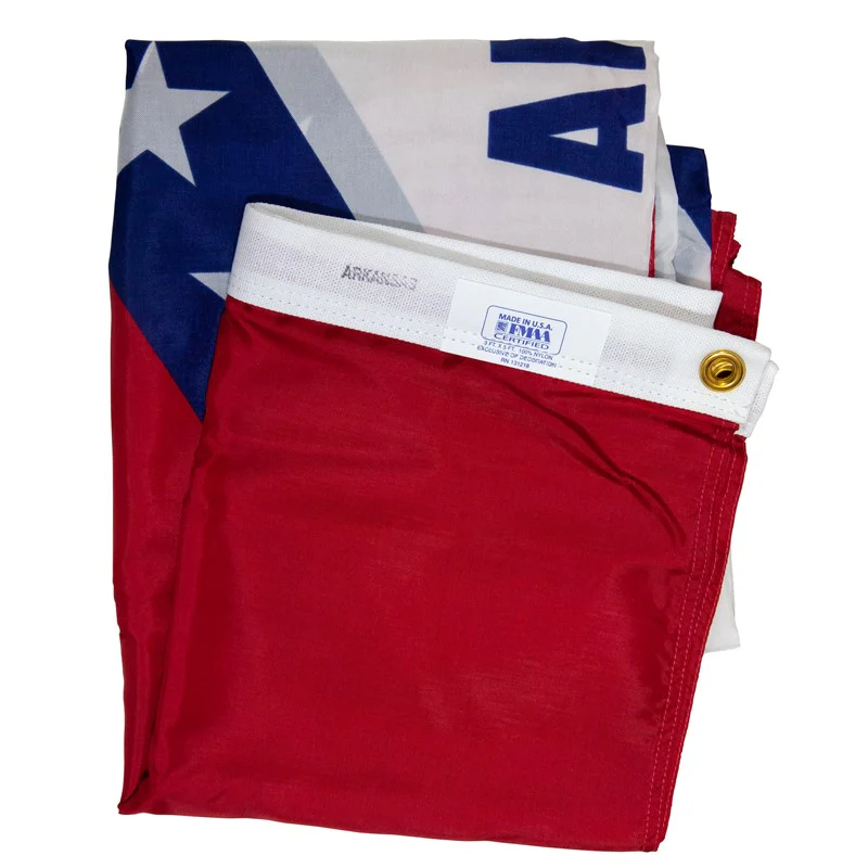 Arkansas Outdoor Nylon State Flag | Made in USA | Low-Medium Wind Flag - Image 3