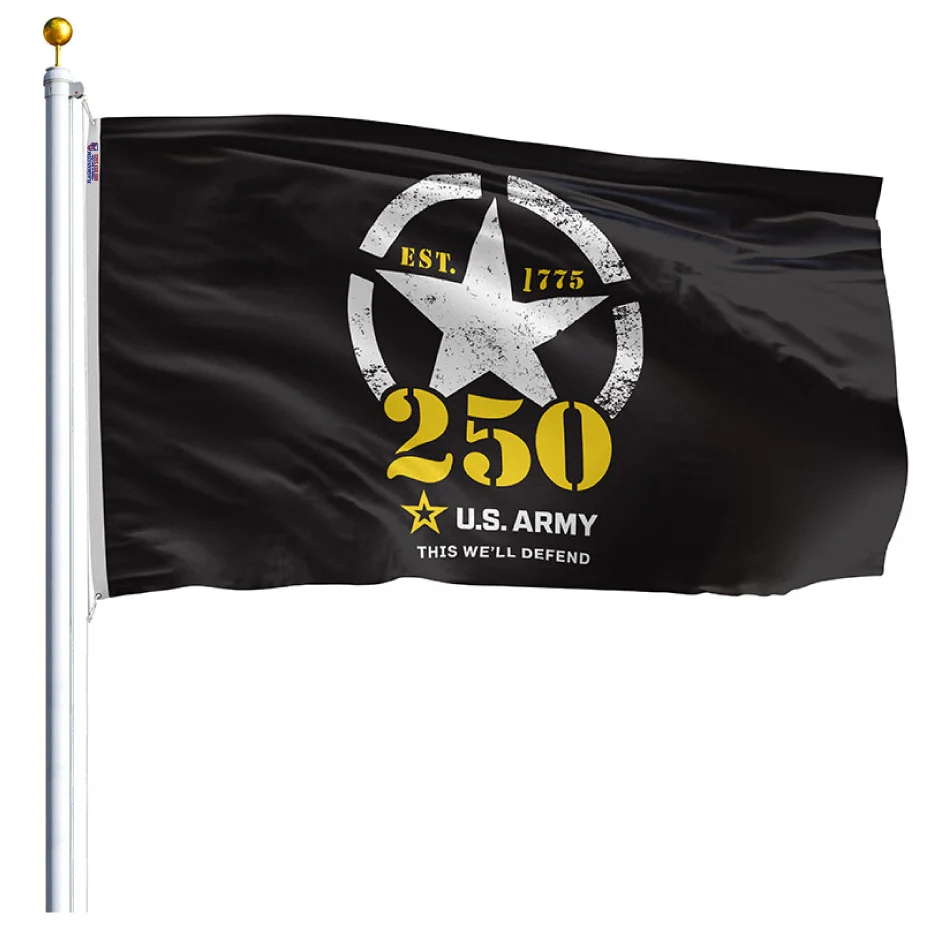 Army 250th Anniversary Flag 3'x5' - Official | Made in USA - Image 3
