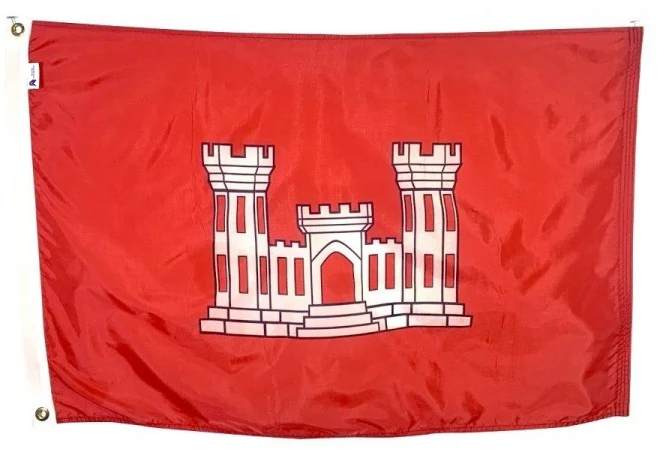 Army Corp of Engineers Outdoor Flag