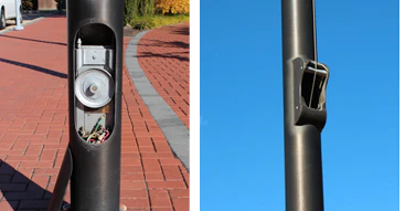 Automatic Aluminum Flagpole
