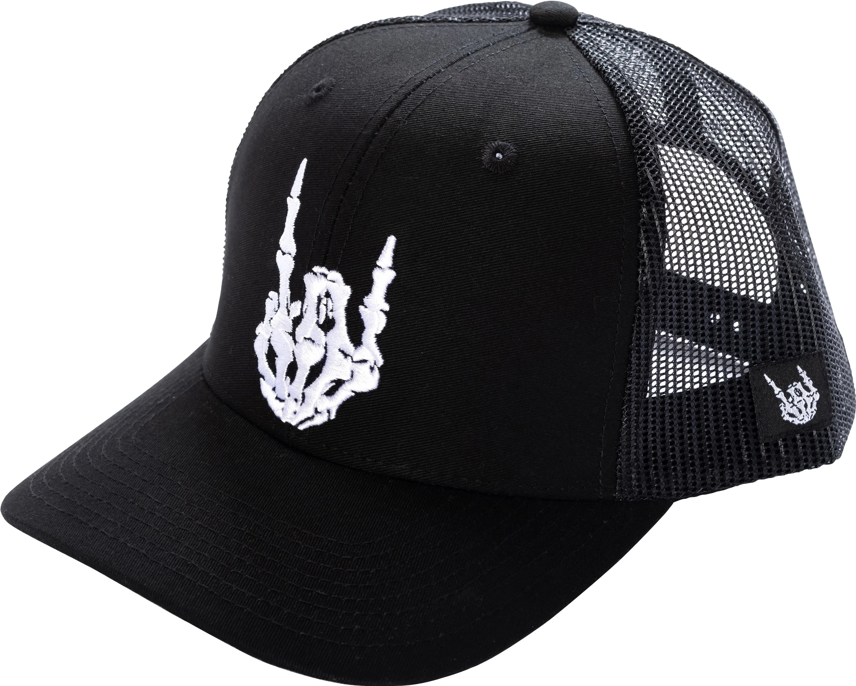 Skeleton Hand Trucker Hat *BadFlag*