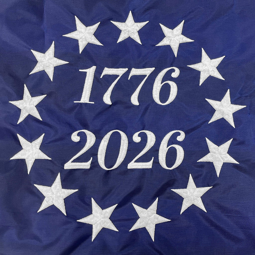 Betsy Ross 250th 3'x5' - 1776 2026 | Made in USA - Image 5