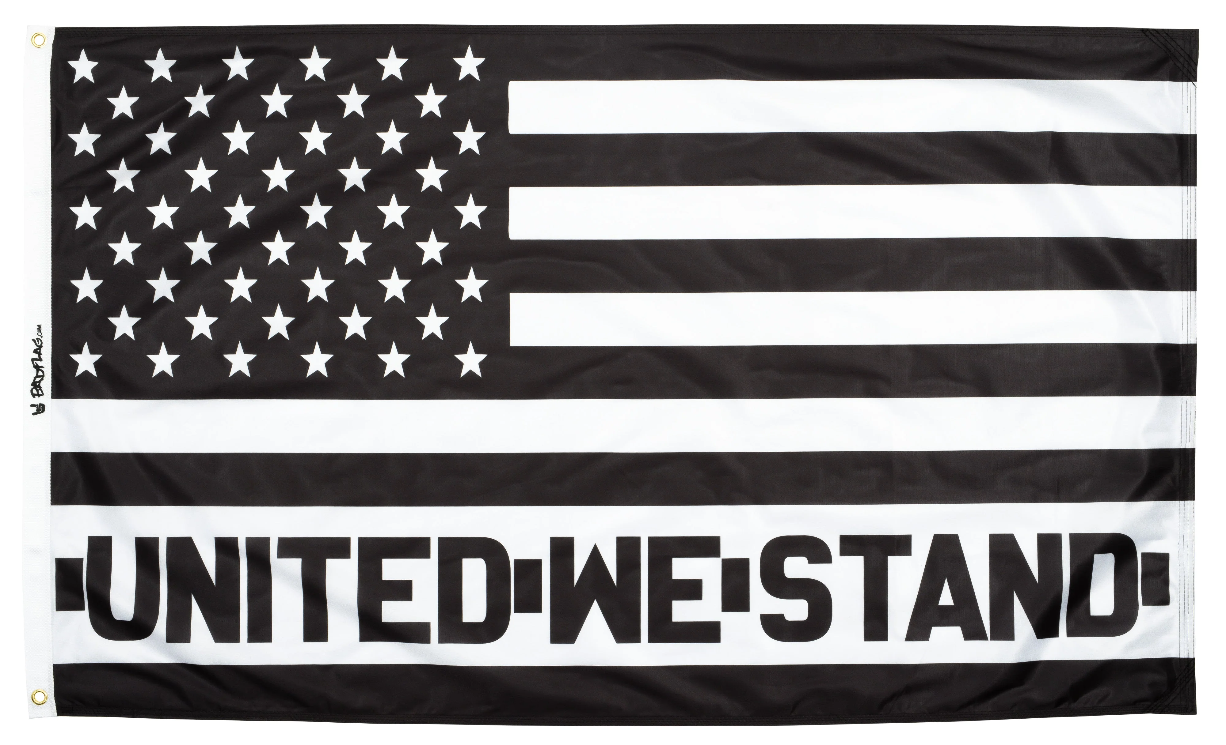 Black and White United We Stand American Flag *BadFlag*