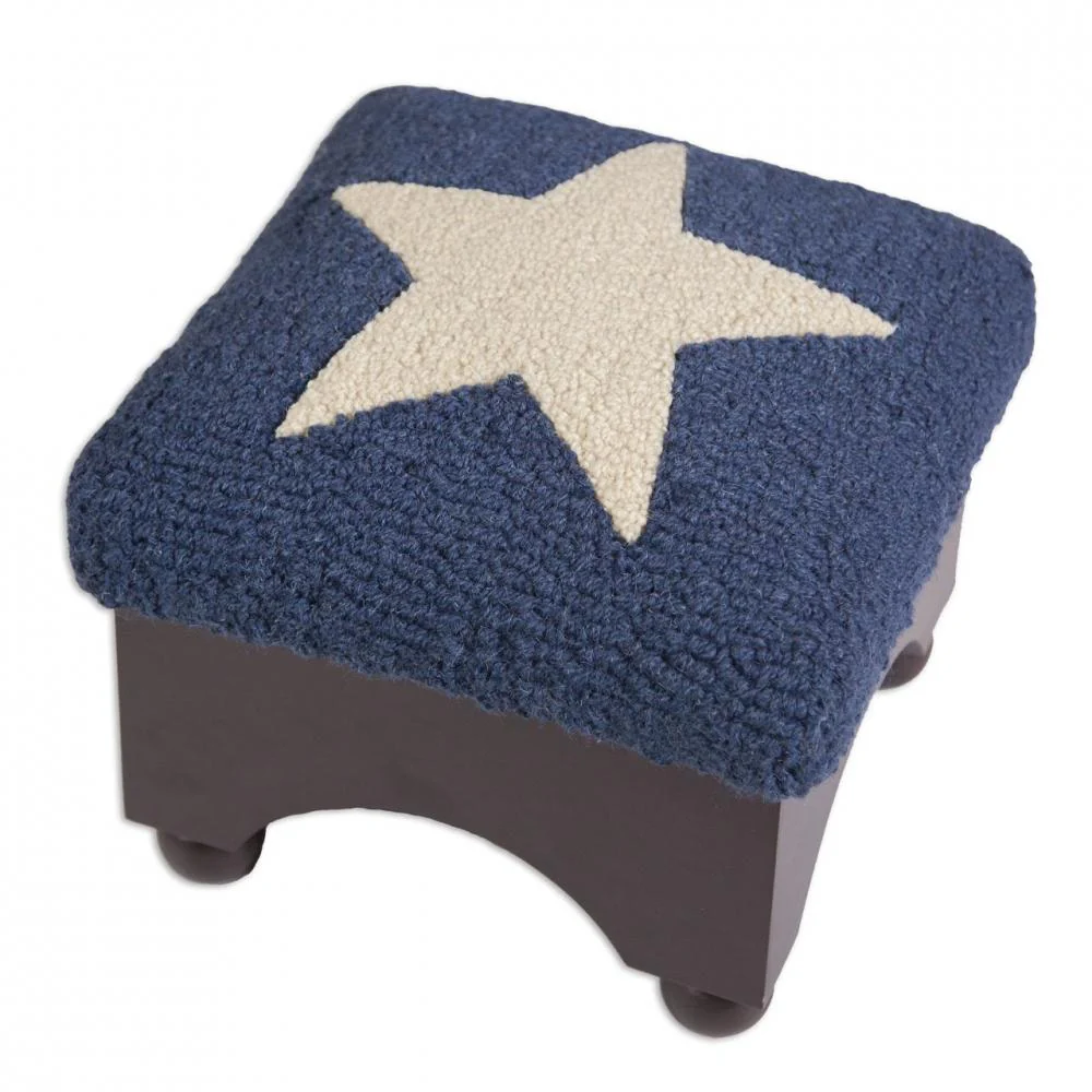 Blue Star Cricket Stool