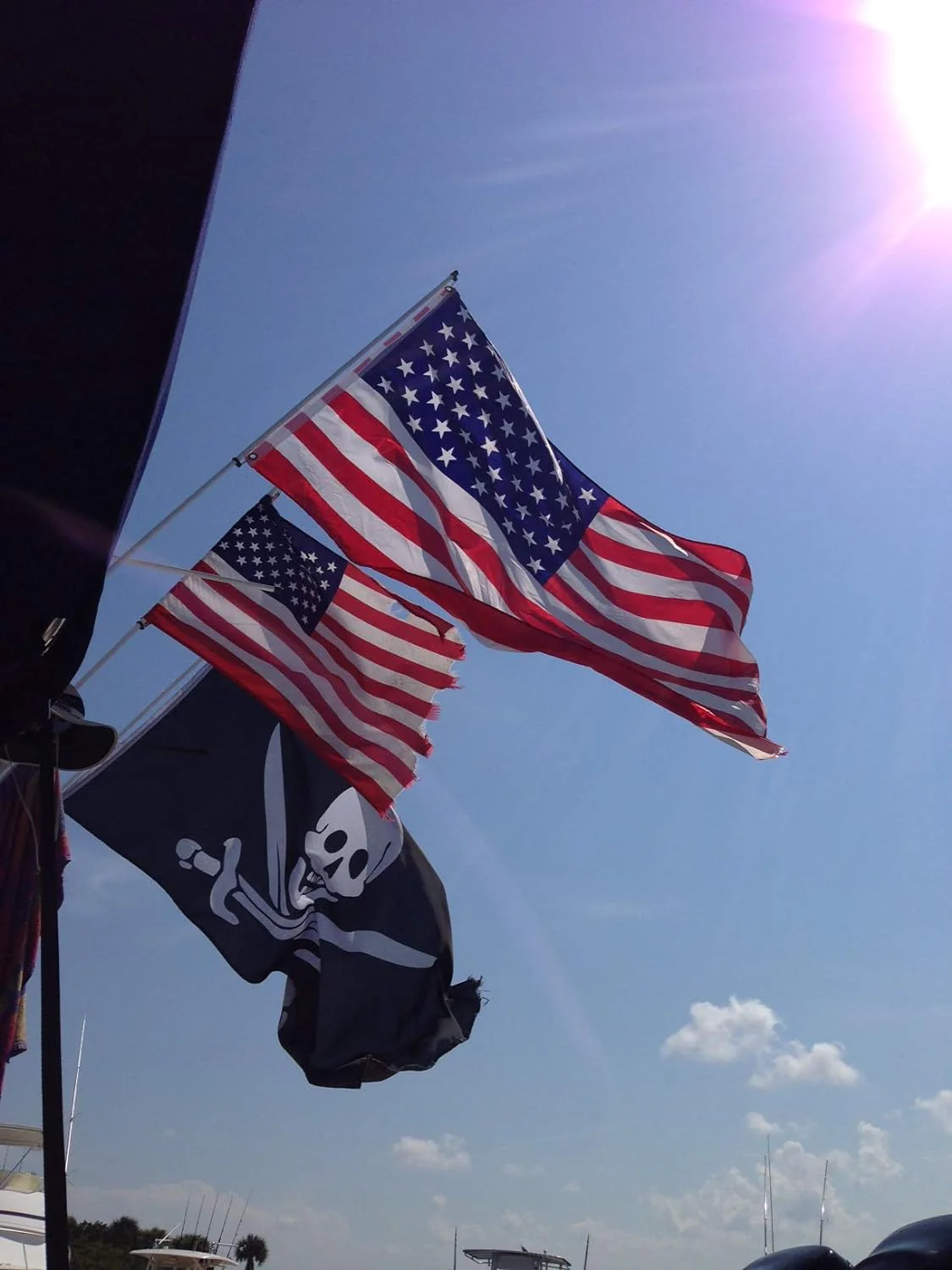 Boat Flag Set / Boat Flagpole - Image 2