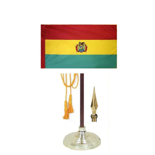 Bolivia (with seal) Indoor / Parade Flag - Image 4