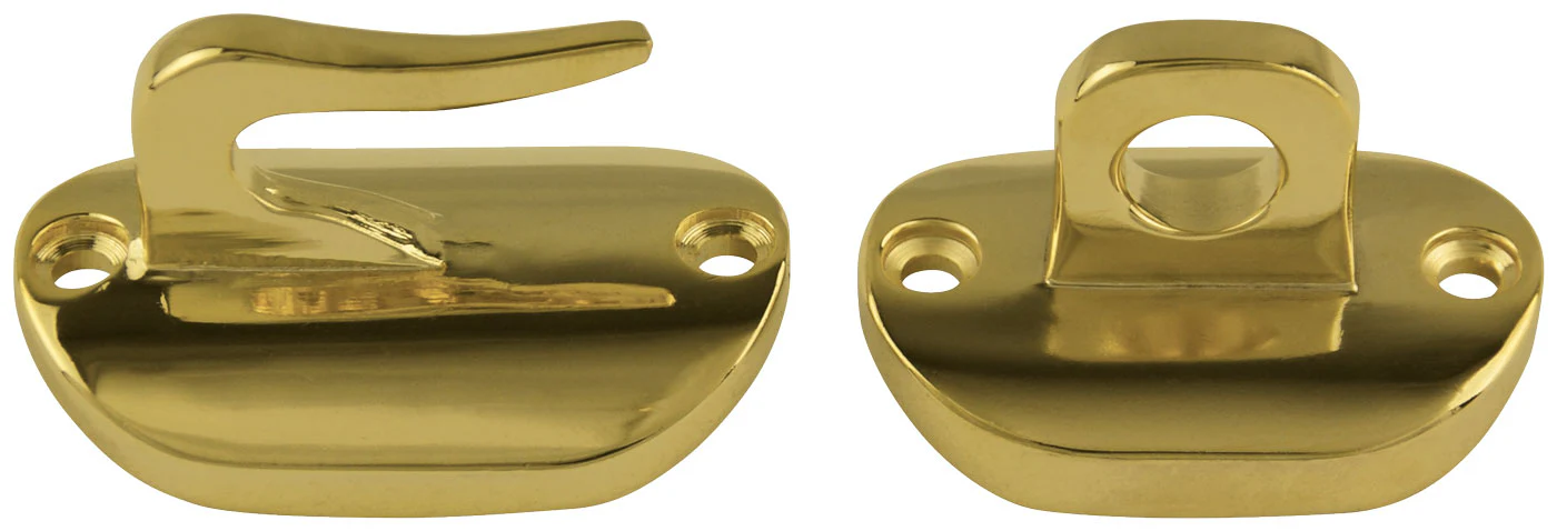 Brass Hook & Eye