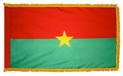 Burkina Indoor Flag - Image 2