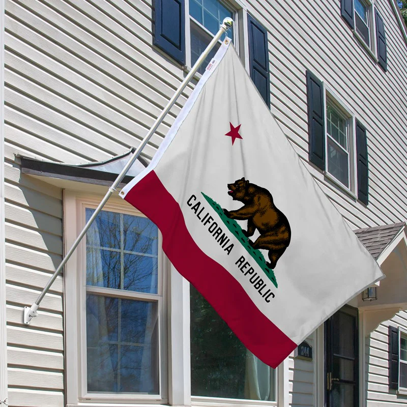 California Outdoor Nylon State Flag | Made in USA | Low-Medium Wind Flag - Image 4