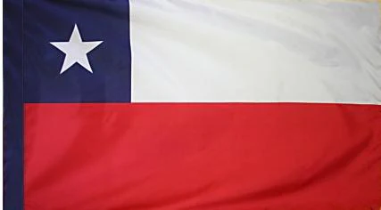 Chile Indoor Flag