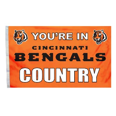 Cincinnati Bengals Outdoor Flags - Image 3