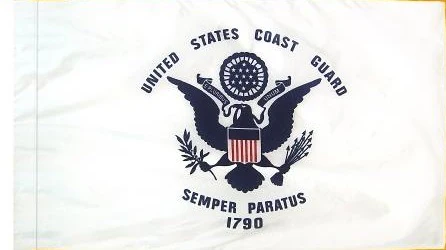 Coast Guard Indoor / Parade Flag - Image 3