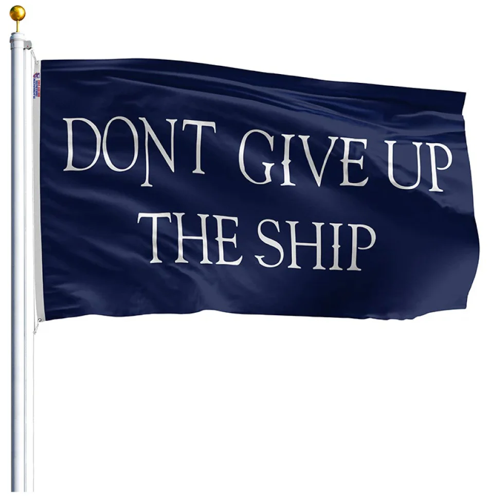 Commodore Perry Flag (Don't Give Up The Ship) | Made in USA