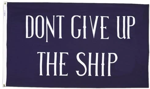 Commodore Perry Flag (Don't Give Up The Ship) | Made in USA - Image 3