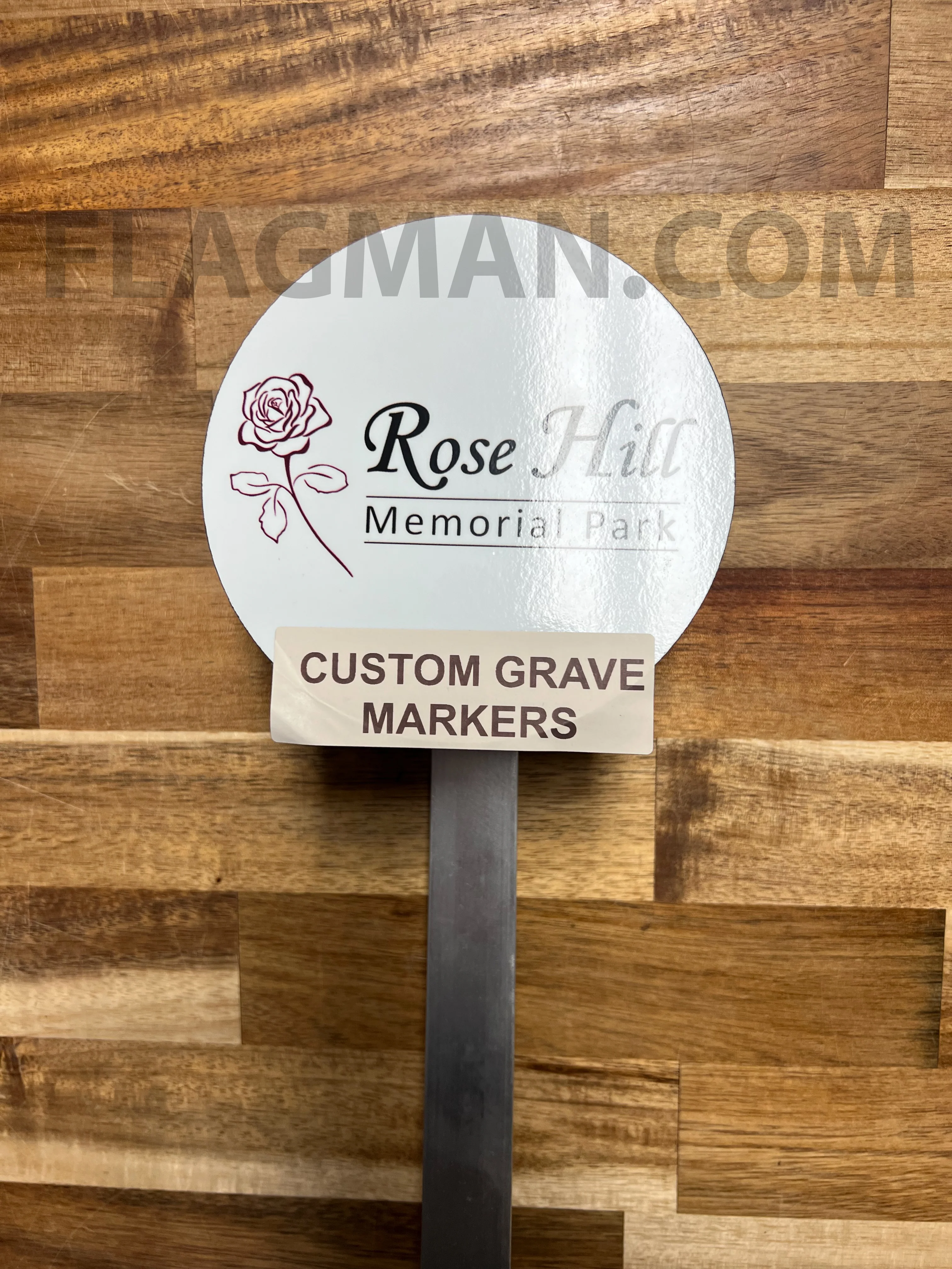 Custom Grave Markers | Made in USA | 150-Piece Minimum - Image 3