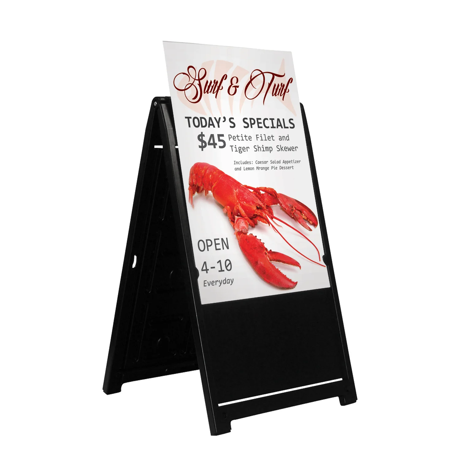 Custom Printed A-Frame Sidewalk Sign - Image 6