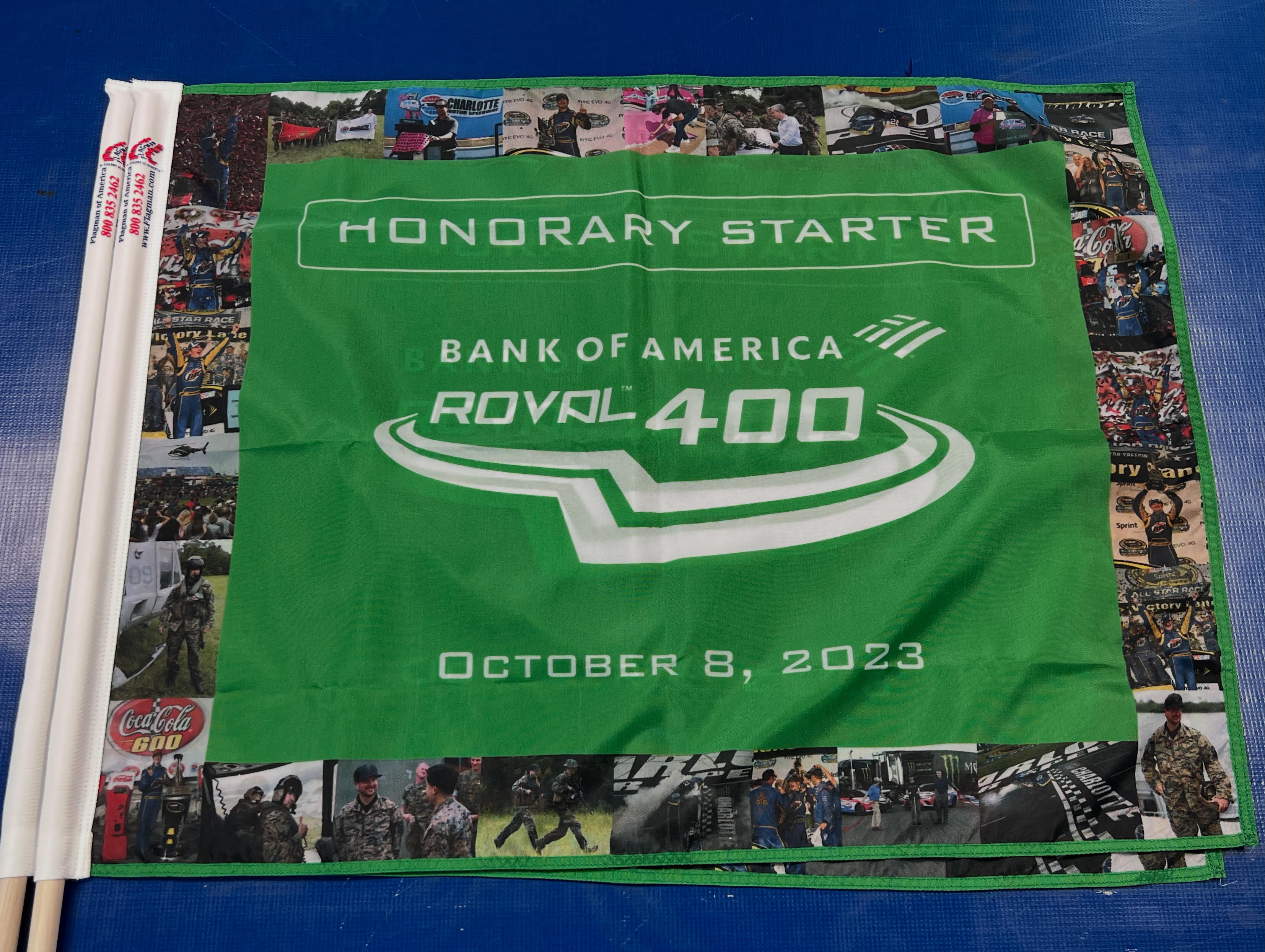 Custom Printed Solid Color Race Flag - Single Reverse | Made in USA - Image 5