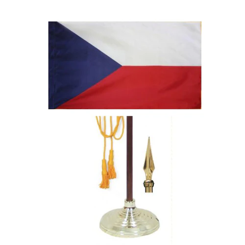 Czech Republic Indoor Flag - Image 4