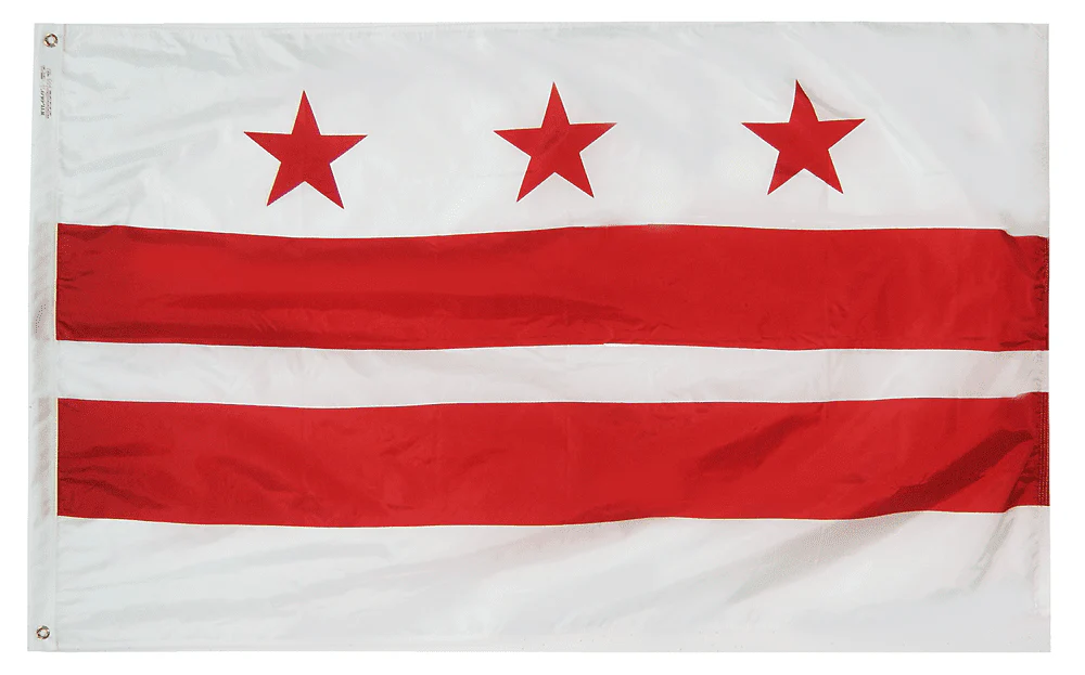 District of Columbia Outdoor Flag