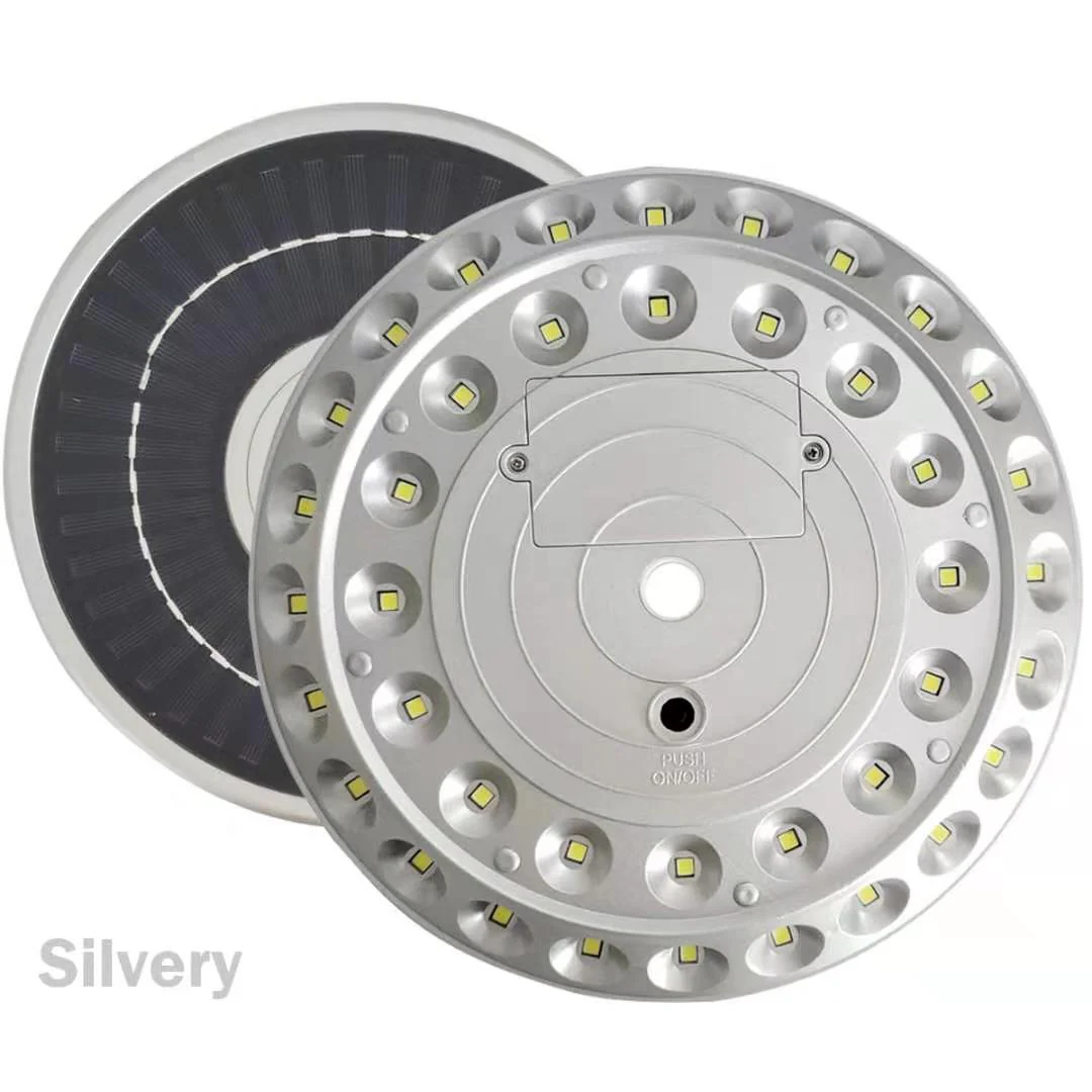 Double Row Solar Flagpole Top Light | 40 LED Automatic Flag Illumination - Image 6