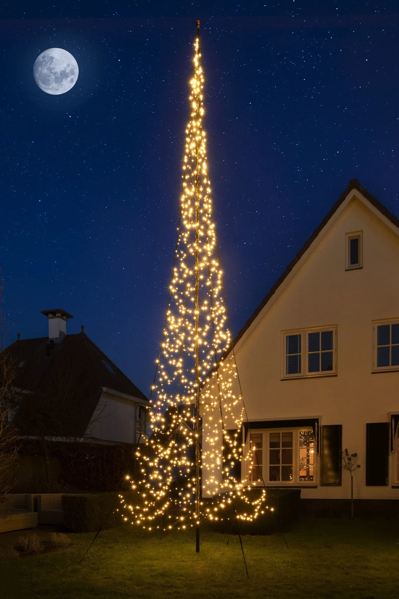 Fairybell Flagpole Christmas Tree Lights - Image 11