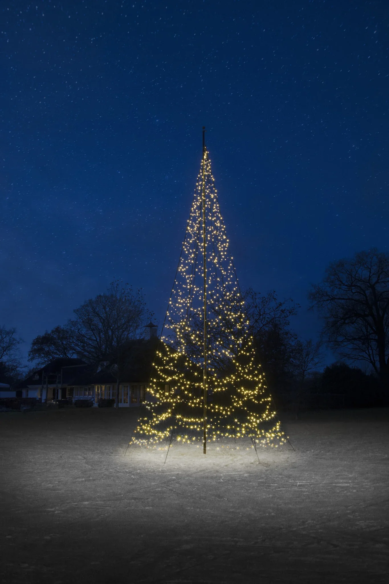 Fairybell Flagpole Christmas Tree Lights - Image 12