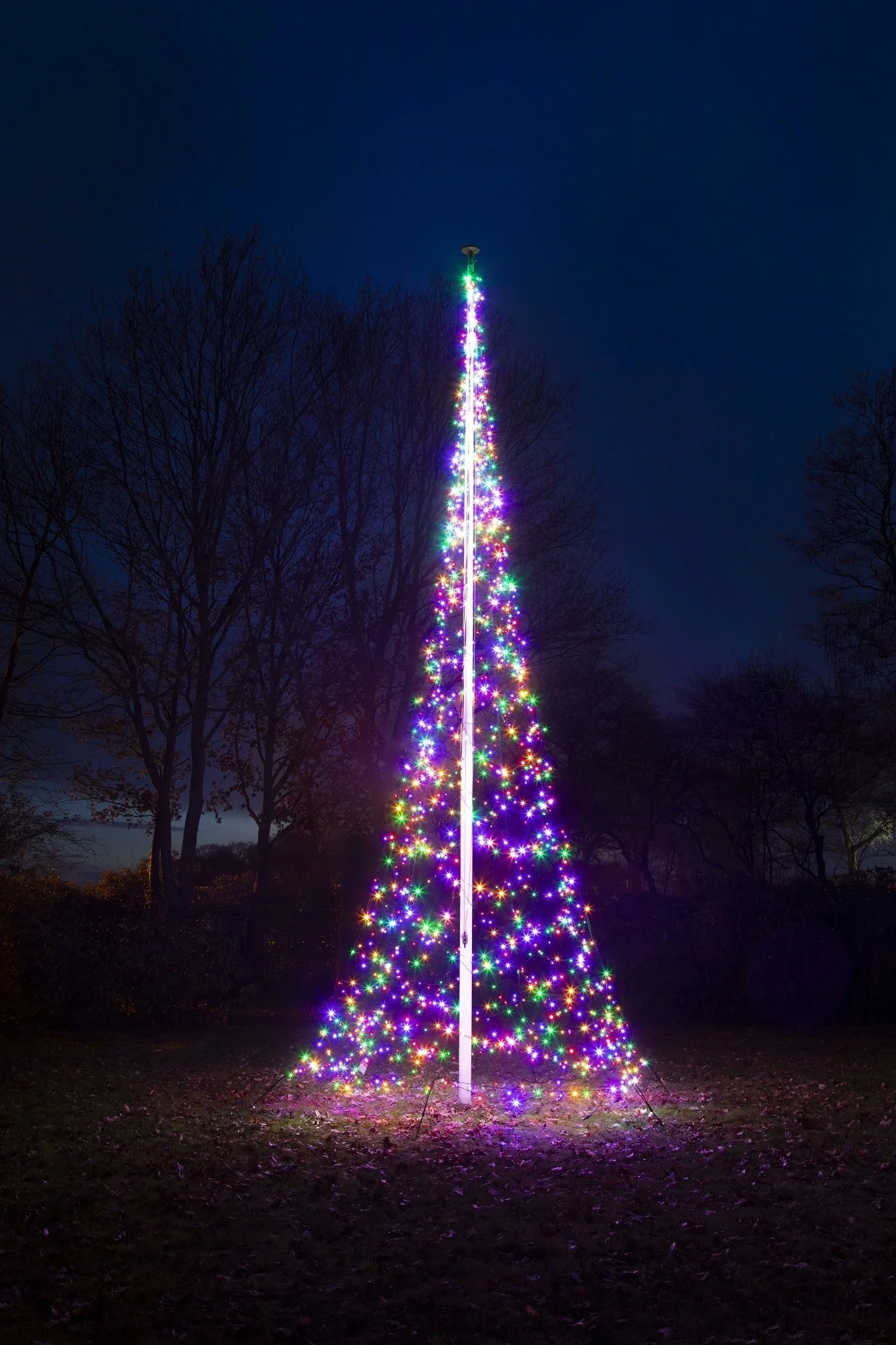 Fairybell Flagpole Christmas Tree Lights - Image 13