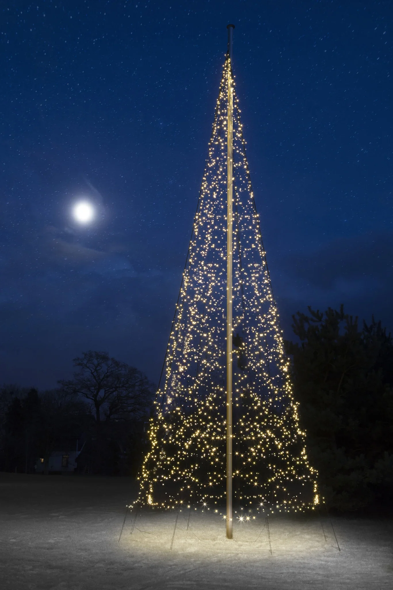 Fairybell Flagpole Christmas Tree Lights - Image 16
