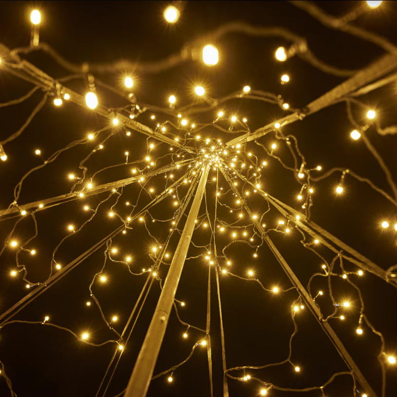 Fairybell Flagpole Christmas Tree Lights - Image 3