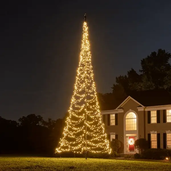 Fairybell Flagpole Christmas Tree Lights - Image 37