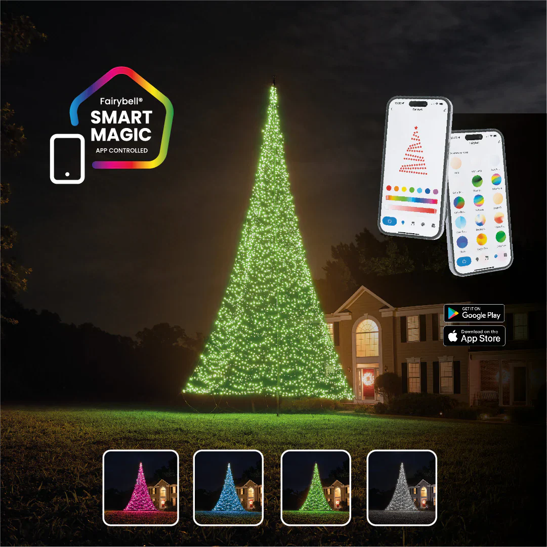 Fairybell Flagpole Christmas Tree Lights - Image 42