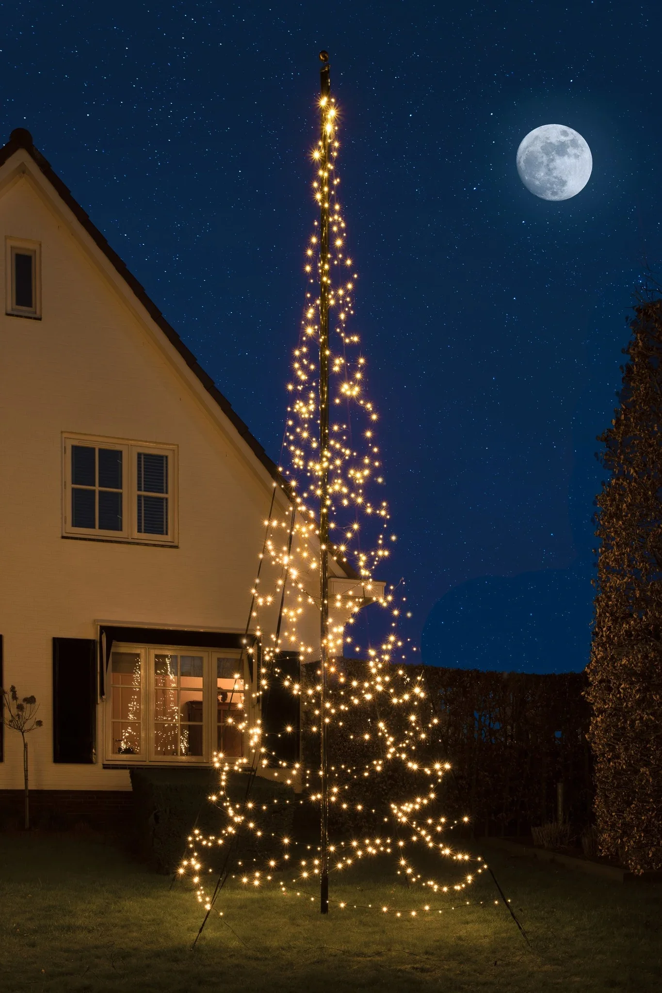 Fairybell Flagpole Christmas Tree Lights - Image 5