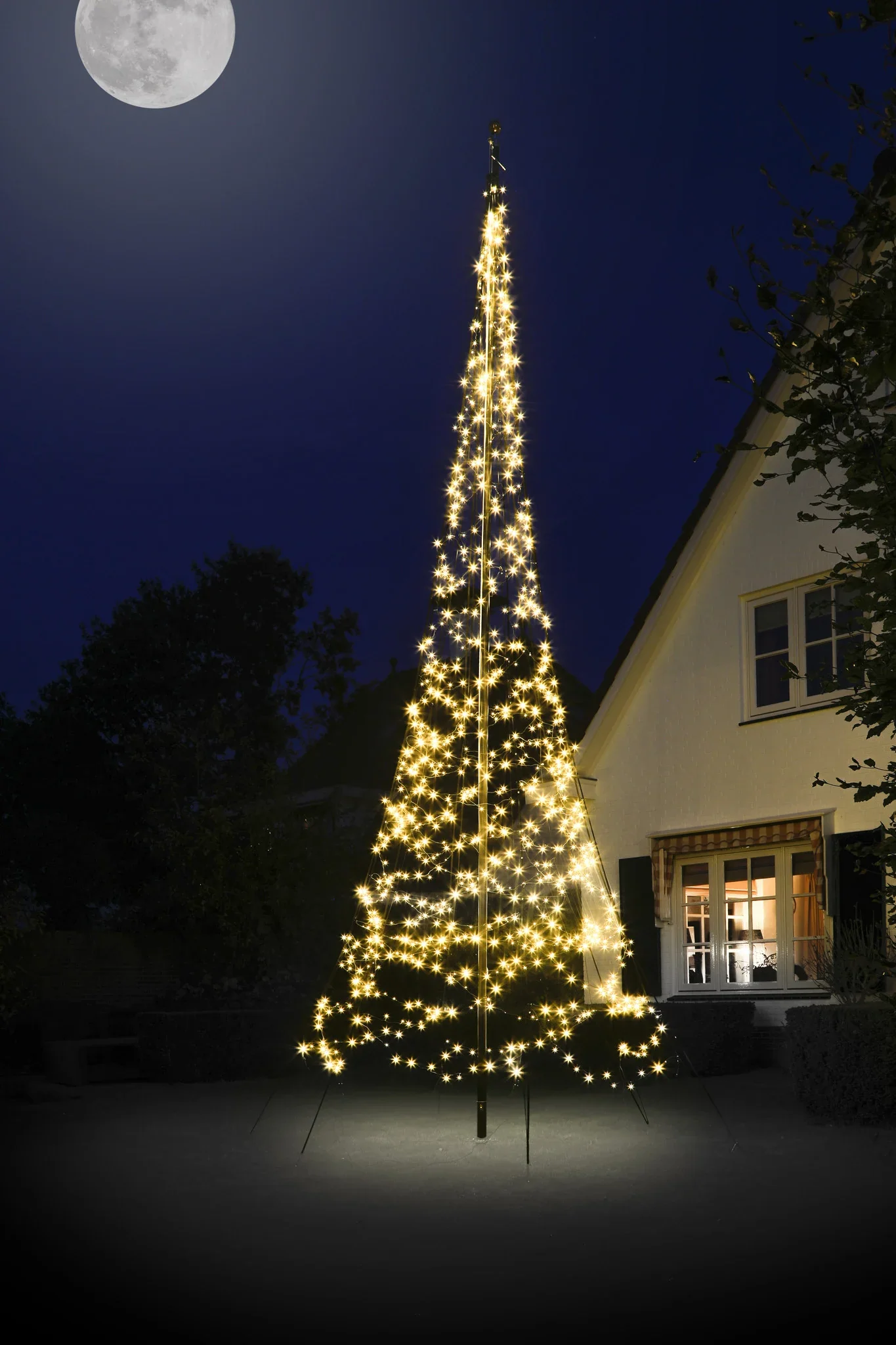 Fairybell Flagpole Christmas Tree Lights - Image 6