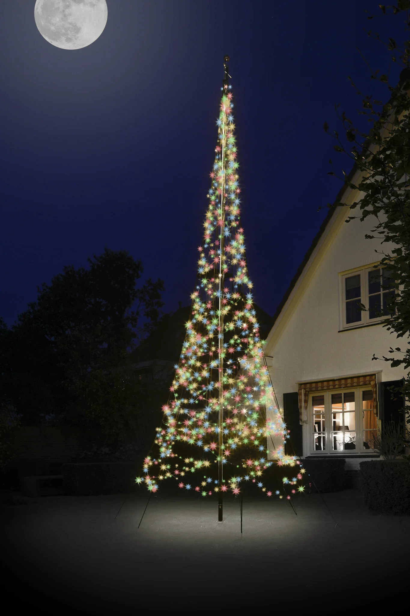 Fairybell Flagpole Christmas Tree Lights - Image 7