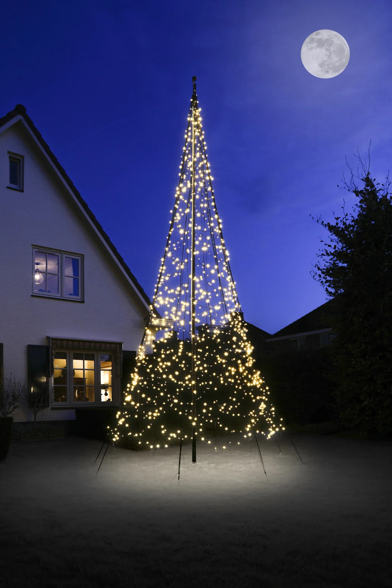 Fairybell Flagpole Christmas Tree Lights - Image 8